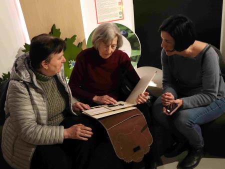 Center Dina obiskali člani Društva slepih in slabovidnih Nova Gorica